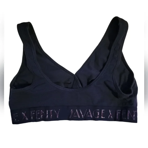 Savage X Fenty Navy Blue Forever Savage Bralette 2X - Picture 2 of 4